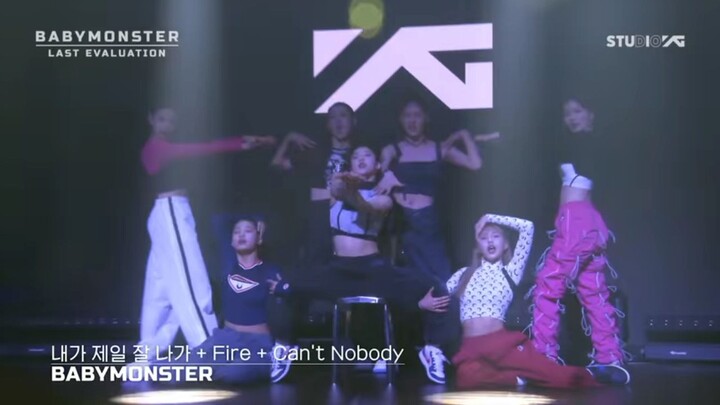 BABYMONSTER DANCE PERFORMANCE (LAST EVALUATION)- 2NE1 MASH UP