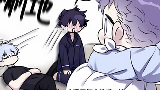 小水滴：我的眼睛就是尺哼～#画涯#韩漫#abo漫画#寻找波浪里的你39