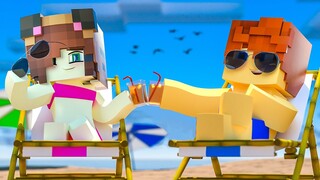 SPRING BREAK with my GIRLFRIEND !? || Minecraft Daycare Academy