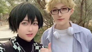 Volleyball Super Spring Outing Group Building Vlog｜Zoo + King Game Karasuno Spring Outing Group Mixe