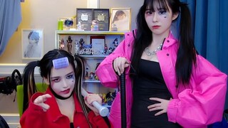 Trang điểm gothic geisha độc đáo của Zhou Shuyi trên sân khấu thứ hai và nghệ thuật của Zhou Jie làm