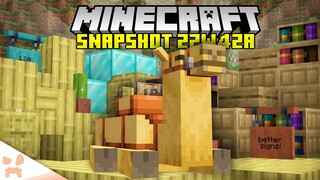 BAMBOO, CAMELS, INVENTORY, + MORE! - Minecraft 1.20 Snapshot 22w42a