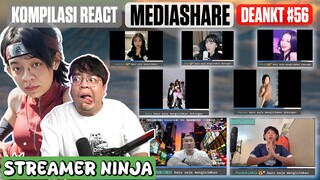 KOMPILASI REACT MEDIASHARE DEANKT #56 - TUKANG NINJA