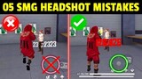 Mp40 & Ump Headshot Mistakes [Fix Now!!!😱]
