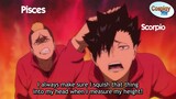 HAIKYUU Characters as Zodiac Signs Part 2 (ACTUAL signs) - Anime Astrology