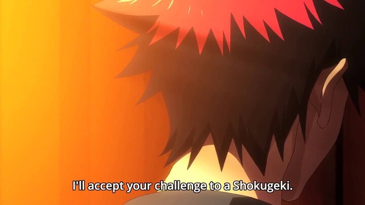 Soma accepts Mimasaka's shokugeki