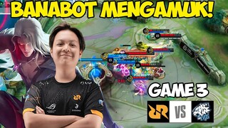 ​THIS IS ELCLASICO !!! ARLOT BANABOT MENGROBOT !!! RRQ VS EVOS MPL S11 GAME 3 !!!