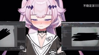 [Come in and eat melon] I made a 3D model for a fan, and he actually did this to my model! !