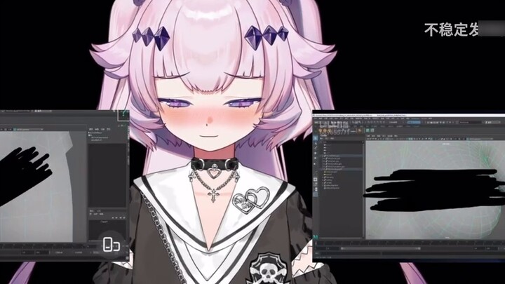 [Come in and eat melon] I made a 3D model for a fan, and he actually did this to my model! !