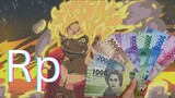 10 Bounty Tertinggi  One Piece Dalam Rupiah?