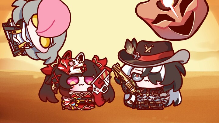 Hanabi sent out a duel invitation! Ahaha did it too!