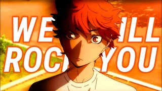 Haikyuu!「AMV」We Will Rock You.