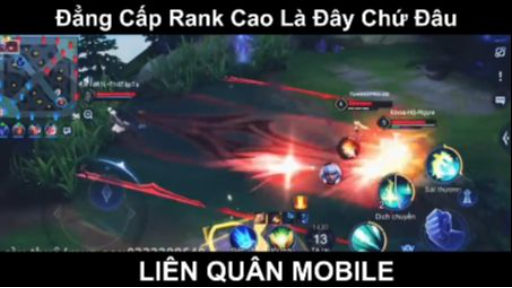 Đẳng cấp Rank cao là đây chứ đâu ngại gì không xem