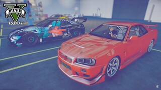 FULL MODIF NISSAN SKYLINE GTR R34 V-SPEC II - GTA V ROLEPLAY