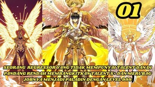 pria cupu menjadi OP setelah membangkitkan talent S+ menjadi seorang paladin