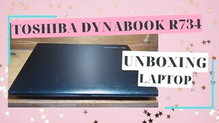 Unboxing and Quick Review Toshiba Dynabook R734 2nd hand Laptop