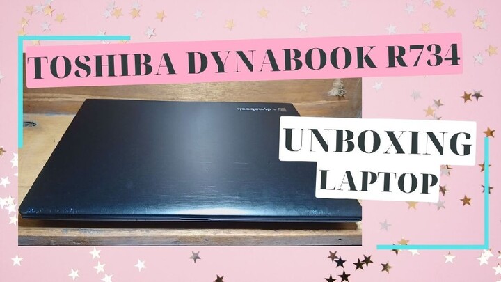 Unboxing and Quick Review Toshiba Dynabook R734 2nd hand Laptop
