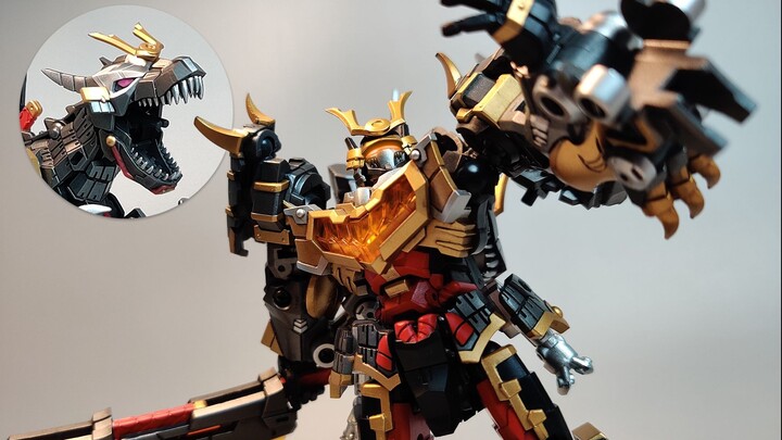 ฉันพอใจมากกับการเปลี่ยนแปลงครั้งนี้ Iron Factory Grimlock, General Baowangmaru, Small Scale Transfor