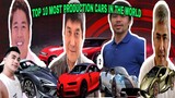 TOP 10 MOST PRODUCTION CARS IN THE WORLD|TOP 10 SUPER Cars In The World|Raffy Tulfo Cars|Vlog 10