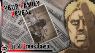 The World is Changing & Tybur Family Reveal | Attack on Titan Season 4 Episode 2 Breakdown