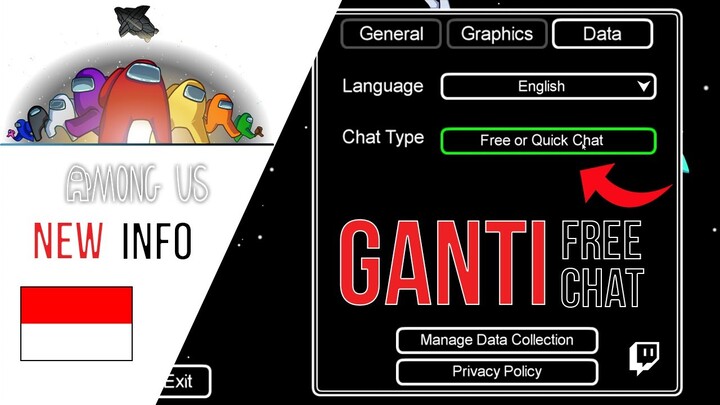 Cara Ganti Quick Chat Among Us ke Free Chat di Android (Solusi Tidak Bisa Ganti Mode Quick Chat)