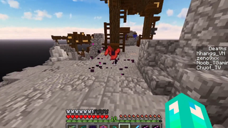 MINI GAME- ENDERMAN LUCKY BLOCK BEDWARS -- THỬ THÁCH NOOB CÓ THANH KIẾM BLOCK KH