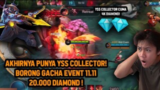 BORONG GACHA SPIN EVENT 11.11 SAMPE 20.000 DIAMOND ! AKHIRNYA PUNYA YSS COLLECTOR - Mobile Legends