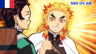 les meilleurs moments de rengoku kyojuro en VF 🇫🇷🇫🇷  : demon slayer saison 2