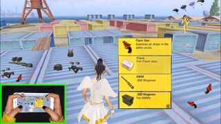 I LANDED on AWM + AUG😍x1 Flare Gun😱Pubg Mobile