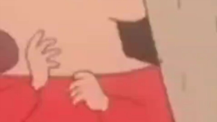 Shinchan ketakutan sekali