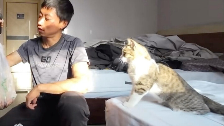 Dia menyentuh manusia yang paling ia cintai di dunia.