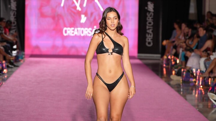 Mikaela Lafuente in SLOW MOTION 4k - Miami Swim Week, Krissy King The Label 2023