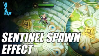 Wild Rift - Sentinel of Light Spawn Effect