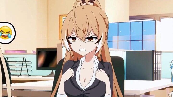 [Gura doujin animation cooked meat] Full of pride, but actually lost completely