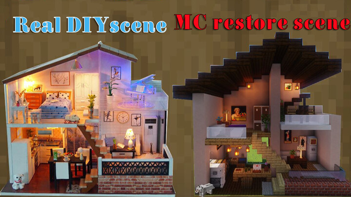 [Game] Thử thách xây lại ngôi nhà mô hình DIY của mình với Minecraft