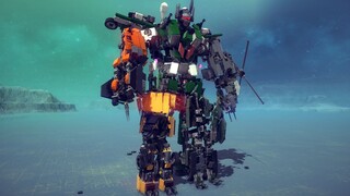 【BESIEGE】 Hun Tian Leopard —— Trận chiến Cybertron, Phù hợp là tình cảm của đàn ông