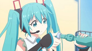 呆萌miku和泳装美女果然是绝配！！！