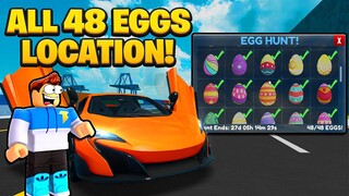 ALL EASTER EGG LOCATION In Roblox Vehicle Legends! *2023 EASTER UPDATE*