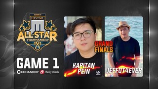 Pein vs Jeffqt4ever Just ML 1v1 Allstar Tournament Game 1 (BO3) Grandfinals  | Mobile Legends