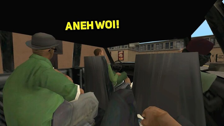 ANEHHH PARAH Cutscene GTA SA Tapi First Person!