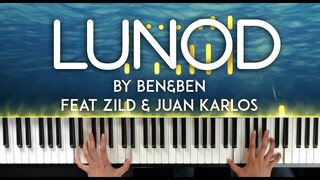 Lunod by Ben&Ben feat. Zild & Juan Karlos piano cover | with lyrics / free sheet music