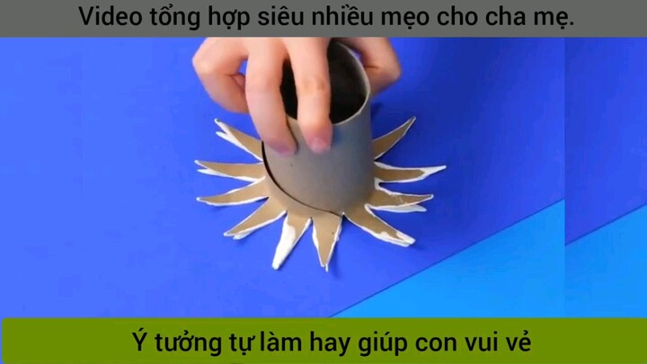 ý tưởng tự làm hay giúp con vui vẻ