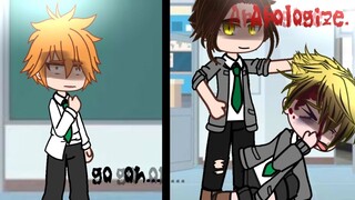 meme [go on.. apologize] //haikyuu// SunaHina (gacha club)