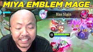 CHALLANGE MIYA EMBLEM MAGE !!! 1 KILL 100 RIBU !!! TAPI PASCOL GA PAHAM !!!