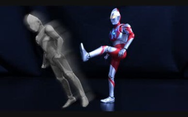 [Dicetak ulang dan diangkut] ティガの Patung Batu を壊しようとするウルトラマン