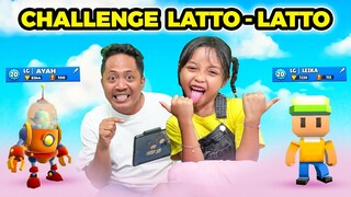 LEIKA CHALLENGE AYAH | YANG KALAH MAIN LATTO-LATTO SEHARIAN [STUMBLE GUYS INDONESIA]