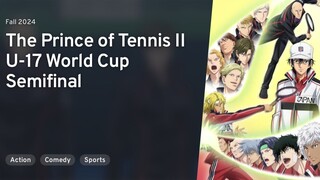 Ep - 1 Shin Tennis no Oujisama: U-17 World Cup Semifinal [SUB INDO]