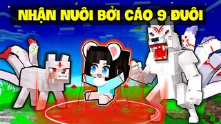 Mèo Simmy Được Nhận Nuôi Bởi "GIA ĐÌNH CÁO 9 ĐUÔI"Trong Minecraft