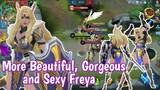 New Freya's Look in Mobile Legends The most beautiful hero in Mobile Legends