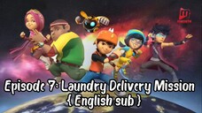 BoBoiBoy Galaxy S1 episode 8:Laundry Delivery Mission { English sub } [FULL EPISODES]